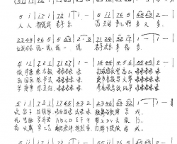 我是老年乐简谱-小裴演唱