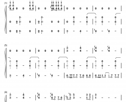 James Bond Theme钢琴简谱-数字双手-John Barry