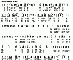 南明河，美丽的河简谱(歌词)-张也演唱-秋叶起舞记谱上传