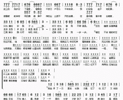 ​颈上胭脂红简谱(歌词)-新街口组合演唱-桃李醉春风记谱