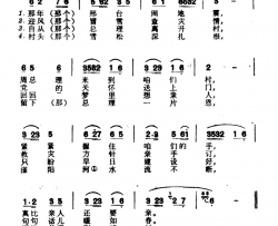 周总理来到咱灾区简谱-