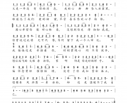 还是牵挂你男版简谱-萧郎演唱-妙语连心/萧郎词曲