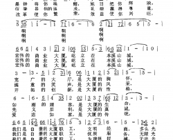 商业大厦之歌女声独唱简谱-王晶演唱-杨兆永/杨培彬词曲