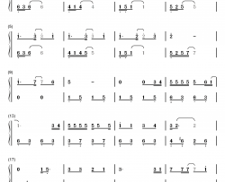 输了你赢了世界又如何钢琴简谱-数字双手-黄丽玲