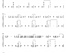 Homemade Dynamite钢琴简谱-数字双手-Lorde