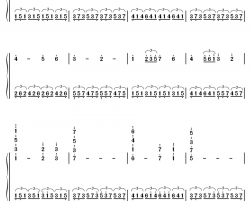 《叶塞尼亚》主题曲（Yesenia）钢琴简谱-数字双手-未知