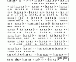 爱你不觉累简谱-逸路茶花演唱-岭南印象制作曲谱