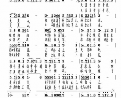 沙果飘香科尔沁草原袁清香首唱简谱-袁清香演唱-高岩、臧辉先、臧辉先/陈普词曲