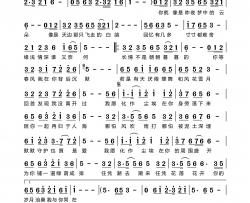 人海尘埃简谱-王韵演唱-子疯/思远、子疯词曲