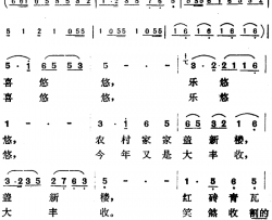 全靠政策对了头简谱-小波词/曹俊山曲