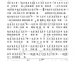 北风不休简谱-陈晓竹演唱-南韩与北乔/东琳词曲