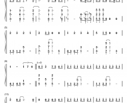 七色シンフォニー钢琴简谱-数字双手-Koala Mode