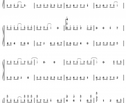 电影十分爱钢琴插曲钢琴简谱-数字双手-张敬轩