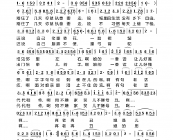 儿不嫌母丑简谱-孙学翔演唱-郝国文/范景治词曲