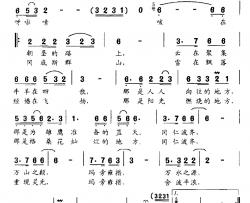 冈底斯山的回声简谱-电视纪录片《西藏密境—阿里》主题歌