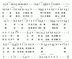 江津盛世真幸福简谱