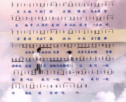 我们只有一个家剧《继母后妈》片尾曲【彩谱】简谱