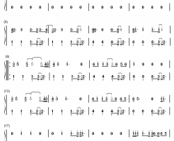 Orphans钢琴简谱-数字双手-Coldplay