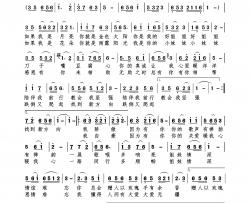 姐妹情深简谱-余丽妃演唱-裴焕君/戴建华词曲