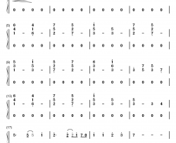 Estavius钢琴简谱-数字双手-Phyrnna