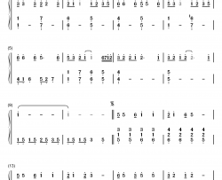 选择钢琴简谱-数字双手-叶倩文 林子祥