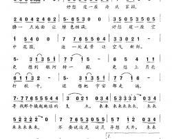 不要说这是异想天开简谱-张永红词/张永强曲