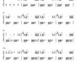 白羊座的忧伤钢琴简谱-数字双手-石进