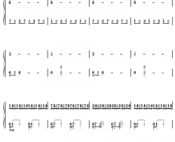 The Other Promise钢琴简谱-数字双手-王国之心