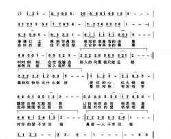 真爱一人不求回报简谱-快乐好歌演唱-快乐好歌曲谱