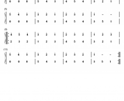 练习曲23钢琴简谱-数字双手-EOP团队