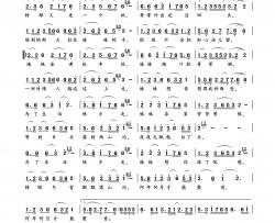 妹妹等哥在村口简谱-郭涛演唱-音乐伙伴曲谱
