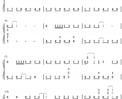 ebb and flow钢琴简谱-数字双手-Ray