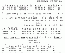 需要恋爱的夏天简谱-电影《孤岛惊魂》主题曲杨幂-