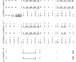 请吃红小豆吧第二季片头曲钢琴简谱-数字双手-红小豆