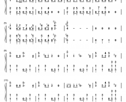 恋？で愛？で暴君です钢琴简谱-数字双手-Wake Up  Girls!