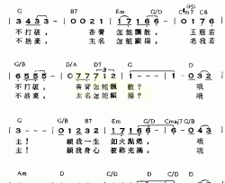 怎能简谱