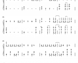 幻想ドライブ钢琴简谱-数字双手-和岛あみ