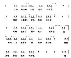 热烈欢迎简谱-董赫男词/董赫男曲董赫男-