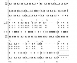 春天里的歌唱女声独唱伴奏曲简谱-李秀英演唱-严蕙萍/印青词曲