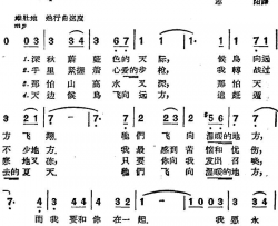 [前苏联]候鸟在飞翔简谱