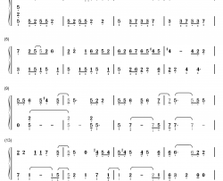 ユメイログラフィティ钢琴简谱-数字双手-タッキー&翼