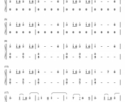 Rosemary's Song钢琴简谱-数字双手-Rosemary