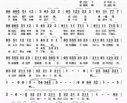 最傻的傻瓜简谱(歌词)-任然演唱-桃李醉春风记谱