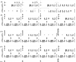 爱钢琴简谱-数字双手-小虎队