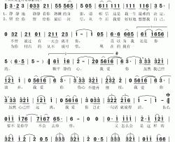 最后一封信简谱(歌词)-张学友演唱-秋叶起舞记谱