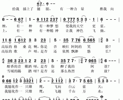 拉萨雄鹰简谱(歌词)-凤凰传奇演唱-秋叶起舞记谱上传