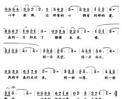 共同的祝愿简谱-陈道斌词 浅洋曲