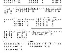家是妈简谱-王培清词 廖伟鉴曲