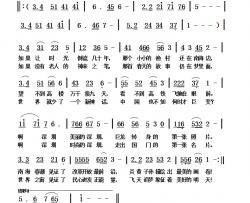 深圳随想曲韩传芳首唱的歌曲简谱-韩传芳演唱-黄健雄/黄健雄词曲