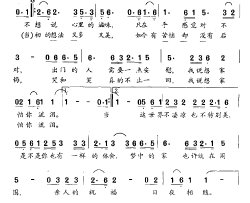 我说想家怕你流泪电视剧《姐姐妹妹闯北京》主题曲简谱